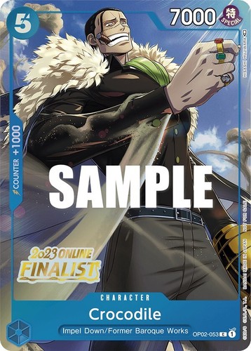 Jewelry Bonney P-085 EN ONE PIECE TCG 25-26 OFFLINE REGIONALS