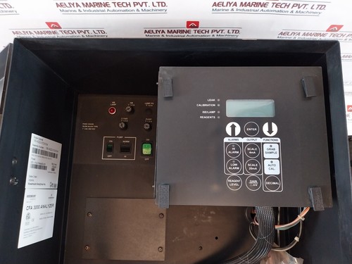 ROSEMOUNT ANALITICAL CFA 3000 Analizzatore di sodio con isolatore 115/220VAC - Foto 8 di 22