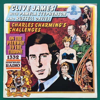 Clive James (KING) CHARLES III CHARMING'S CHALLENGES PATHWAY THRONE Comedy 2-LP