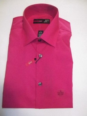 fitted lace wedding dress Men's Pink 100% Silk Shirt main image 1