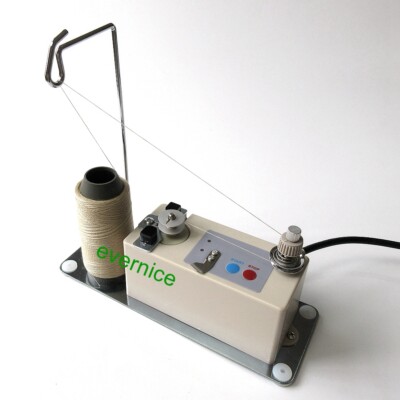 Automatic Shut Off Bobbin Winder+Thread Stand For Most Bobbins More Powerful