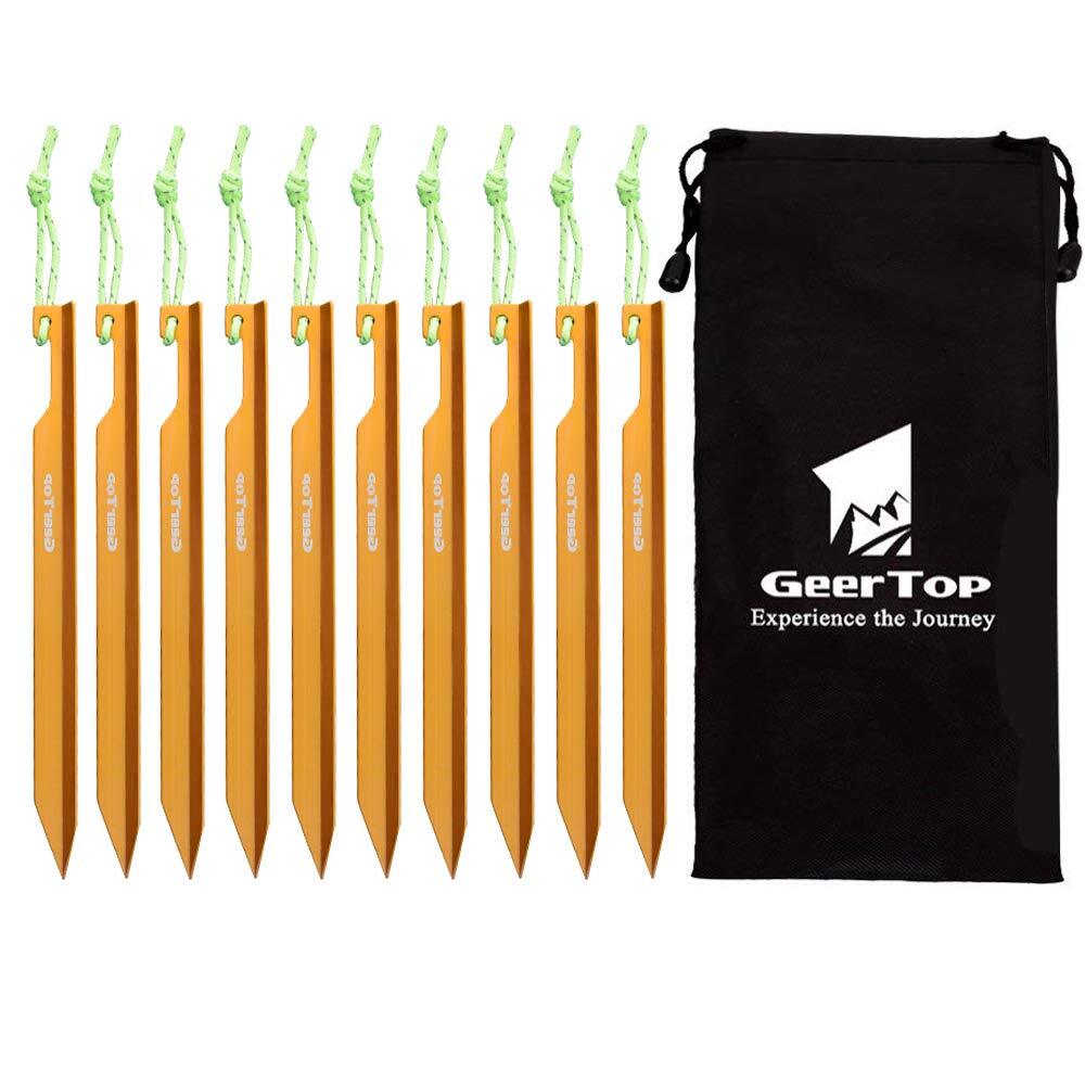 GEERTOP La Tenda in Lega di Alluminio Durevole Pesa 10 Pacchi 5.9 in, (L1U)