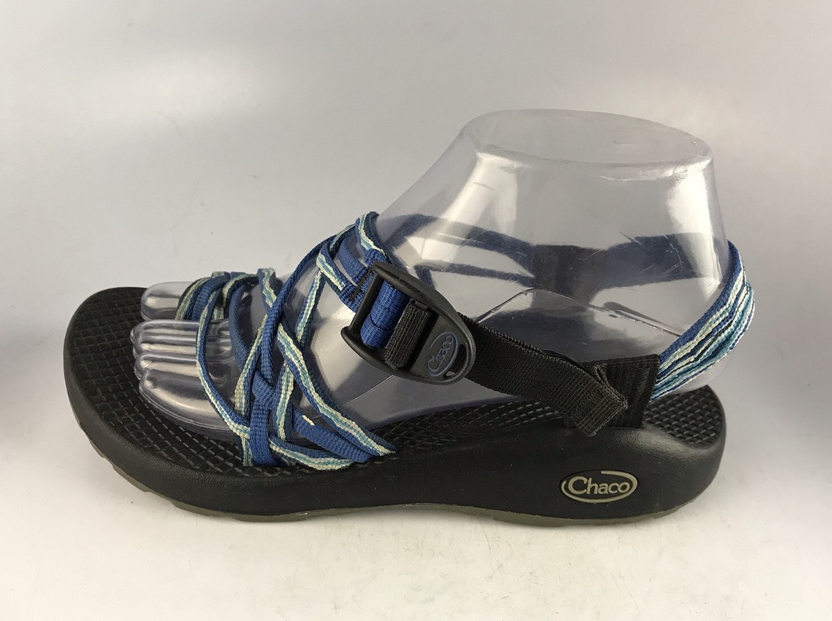Chaco Womens ZX/3 Classic Sandals Sand Dune Blue J105522 Sz 7 US