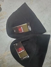2 Polartec Black Military Micro Fleece Cap Hat New beanie ARMY Usa
