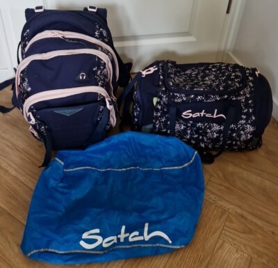 Satch Schulrucksack mit Regenschutz, ohne Sporttasche