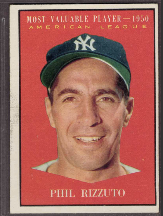 1961 Topps Set-Break #471 Phil Rizzuto MVP VG-VGEX *JAYSACE* | eBay