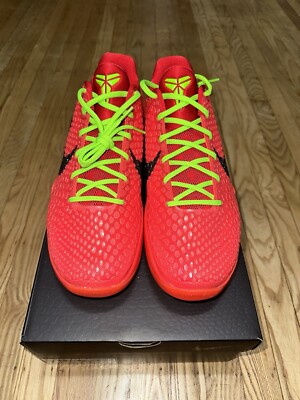 kobe 6 protro reverse grinch Mens size 12