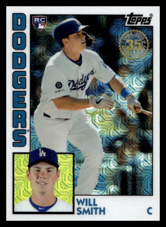 2019 Topps Update #T84U-39 Will Smith Silver Pack 1984 Topps Baseball Chrome