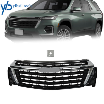 For Chevrolet Traverse 2022-2023 Front Upper Grille Grill Chrome
