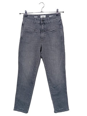 CLOSED High Waist Jeans Damen Jeans Gr. DE 32 grau Casual-Look