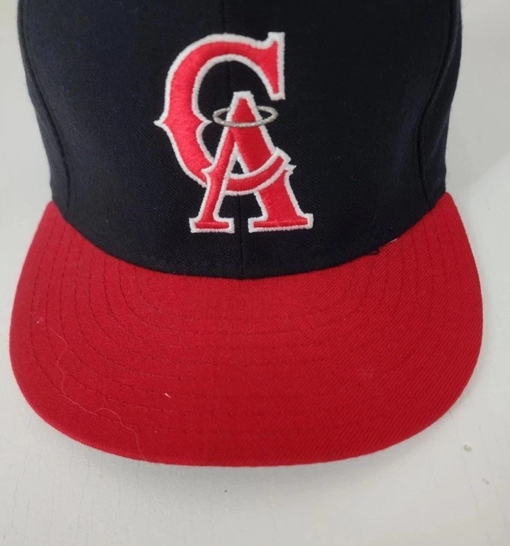 Gorra de Colección Años 90 California Angels New Era 5950 Colección Diamante Talla 7 5/8 Foto 2 de 4