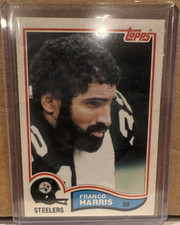 Topps 1982 Football Franco Harris #211 Base Set Pittsburgh Steelers NFL