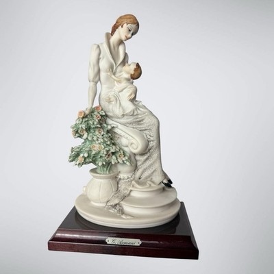 Giuseppe Armani Maternity With Flowers 0514P Mother Child Figurine Italy 9 