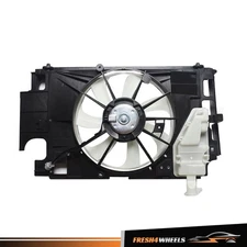 Radiator AC Condenser Cooling Fan Assembly For Toyota Prius C 2012-18 TO3115180