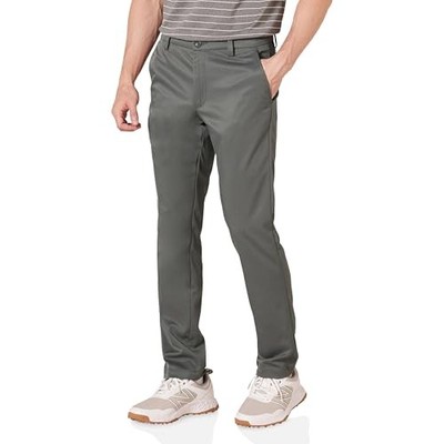 AMAZON ESSENTIALS MEN'S SLIM-FIT STRETCH GOLF PANT SIZE: MEN 30W X 29L GREY