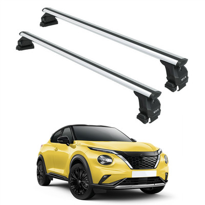 For Nissan Juke 2020-2026 Roof Rack Cross Bars Normal Roof Alu Silver