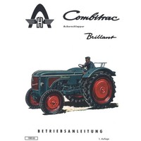 Hanomag Combitrac Brillant (R442) Ackerschlepper 4-Zylinder Bedienungsanleitung
