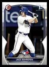 Jace Bohrofen 2023 1st Bowman Draft #BD-173 Toronto Blue Jays ROOKIE RC