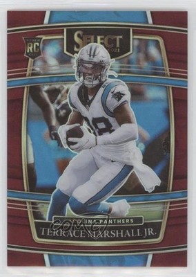 2021 Panini Select Concourse Maroon Prizm 120/149 Terrace Marshall Jr #62 v2r