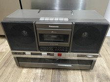 Panasonic SG-J500 Boombox Radio Cassette Record Player ***READ DESCRIPTION***