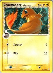Charmander (Delta Species) 49/100 EX Crystal Guardians Common