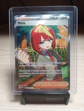 Pokémon TCG Trainer Mela Ultra Rare Holo Card 140/131 Prismatic Evolutions