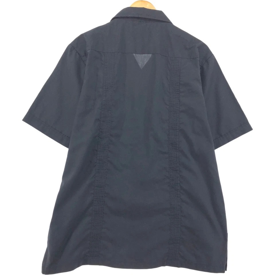 Vintage WEST LINE short-sleeved open-collar Mexican/Cuban box shirt size XL ... - Image 2 of 4