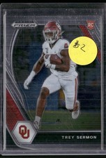 2021 Panini Prizm Draft Picks Collegiate #123 Trey Sermon
