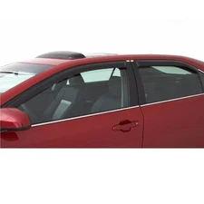 AVS Ventvisor Front & Rear Dark Smoke Window Deflectors for 16-22 Toyota Prius