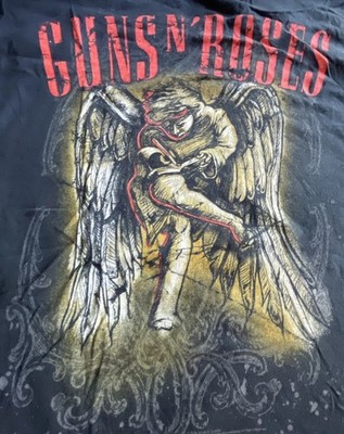 Vintage Guns and Roses 2008 Sweet Child Of Mine L 42-44 Hanes Heavyweight Black