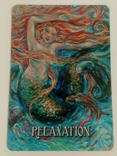 2020 Messages From the Mermaids Oracle Card Relaxation 5"X 3.5"