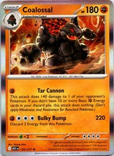 Coalossal 120/217 Rare Ascended Heroes Pokemon Holo NM