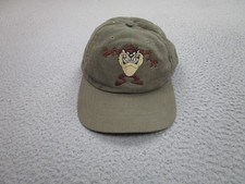 Vintage 90s Taz Tasmanian Devil Looney Tunes Snapback Hat Cap Warner Bros. Adult