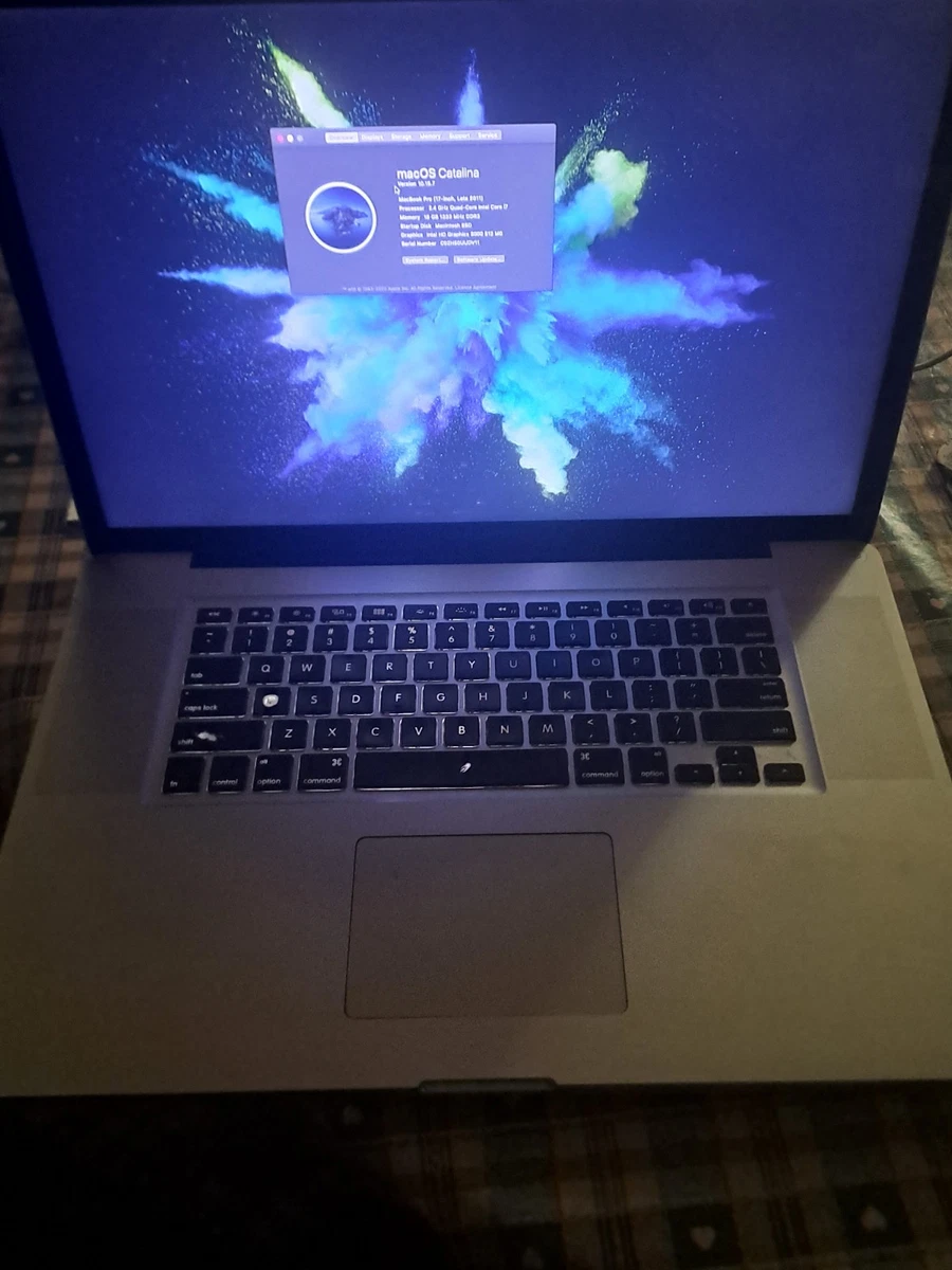 Macbook Pro 17 2011 for sale | eBay UK