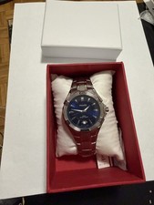 NEW* Pulsar Mens Quartz Blue Dial Stainless Steel Wristwatch