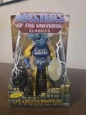 Mattel Masters of Universe Classics Fearless Photog  Damaged package