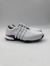 Adidas Tour 360 24 Boost Cloud White Shadow Fig Black Golf Shoes IE3366 Men 10.5