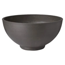 Arcadia Garden Products PSW K40DC Simplicity Round Bowl, 16 by 8-Inch, Dark C...