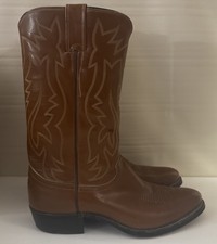 JUSTIN BOOTS made In USA Brown Casual/riding/Work Boots 9 B 2909