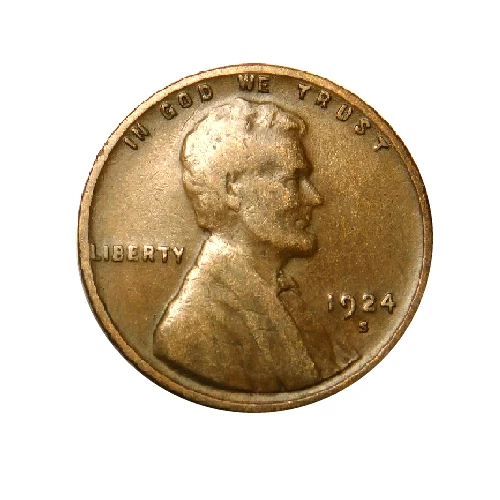 1924S Lincoln Wheat Penny Cent - G/VG Good Or Better Very Nice
