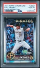 147253364 Paul Skenes 2024 Topps Chrome Update #USC27 Prism Refractor RC PSA 10