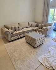 Rio Luxury Chesterfield L-Shape Corner Sofa & uk made