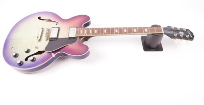 Epiphone ES-335 Figured Blueber Rep.- Reparierter Artikel