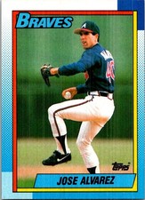 1990 Topps #782 Jose Alvarez