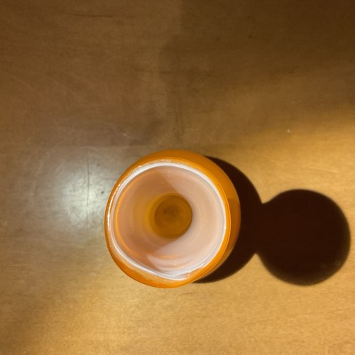 Orange Cased Glass Vase 6-3/4" Tall - Afbeelding 5 van 6