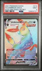 2021 POKEMON SWORD & SHIELD EVOLVING SKIES SECRET FULL ART/UMBREON VMAX PSA 9