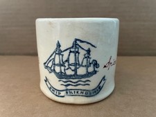 Vintage OLD SPICE Ship Friendship Mug Early American Made in USA