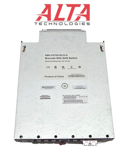 HP BladeSystem B-Series 8GB 12 Port SAN Blade Switch AJ820B 489864-002 8/12C 12P