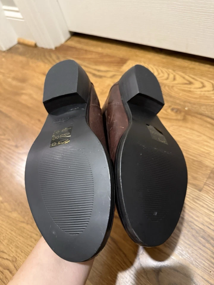 NUEVO CON ETIQUETAS SHELLEYS LONDON Botas de Tobillo de Cuero Marrón Talla 8 Foto 4 de 4