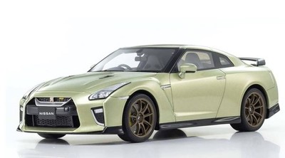 Kyosho 1/18 Nissan GT-R Premium Edition T-Spec Millennium Jade Model Car